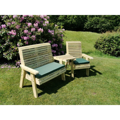 Croft Ergo Garden Tete a Tete by Croft - 3 Seats