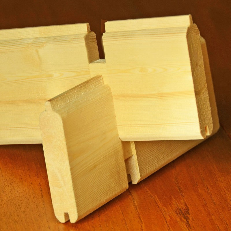 Shire Shire Epping 11' 9" x 13' 8" Apex Log Cabin - Premium 44mm Cladding Tongue & Groove