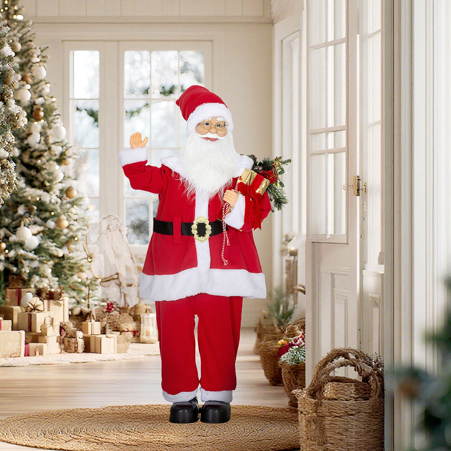 Santa Christmas Decoration - 120cm