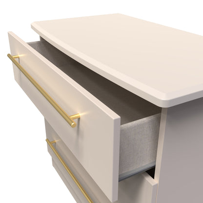 Haworth Chest of Drawers Off-White 3 Drawers 77cm