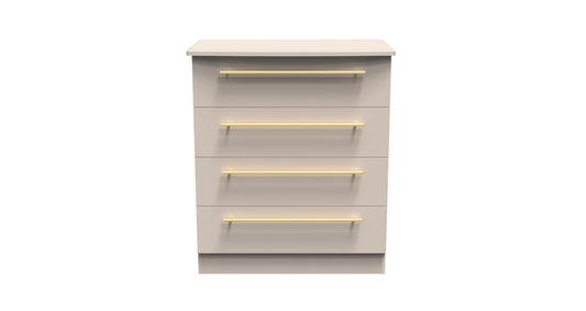 Haworth Chest of Drawers Off-White 4 Drawers 89cm