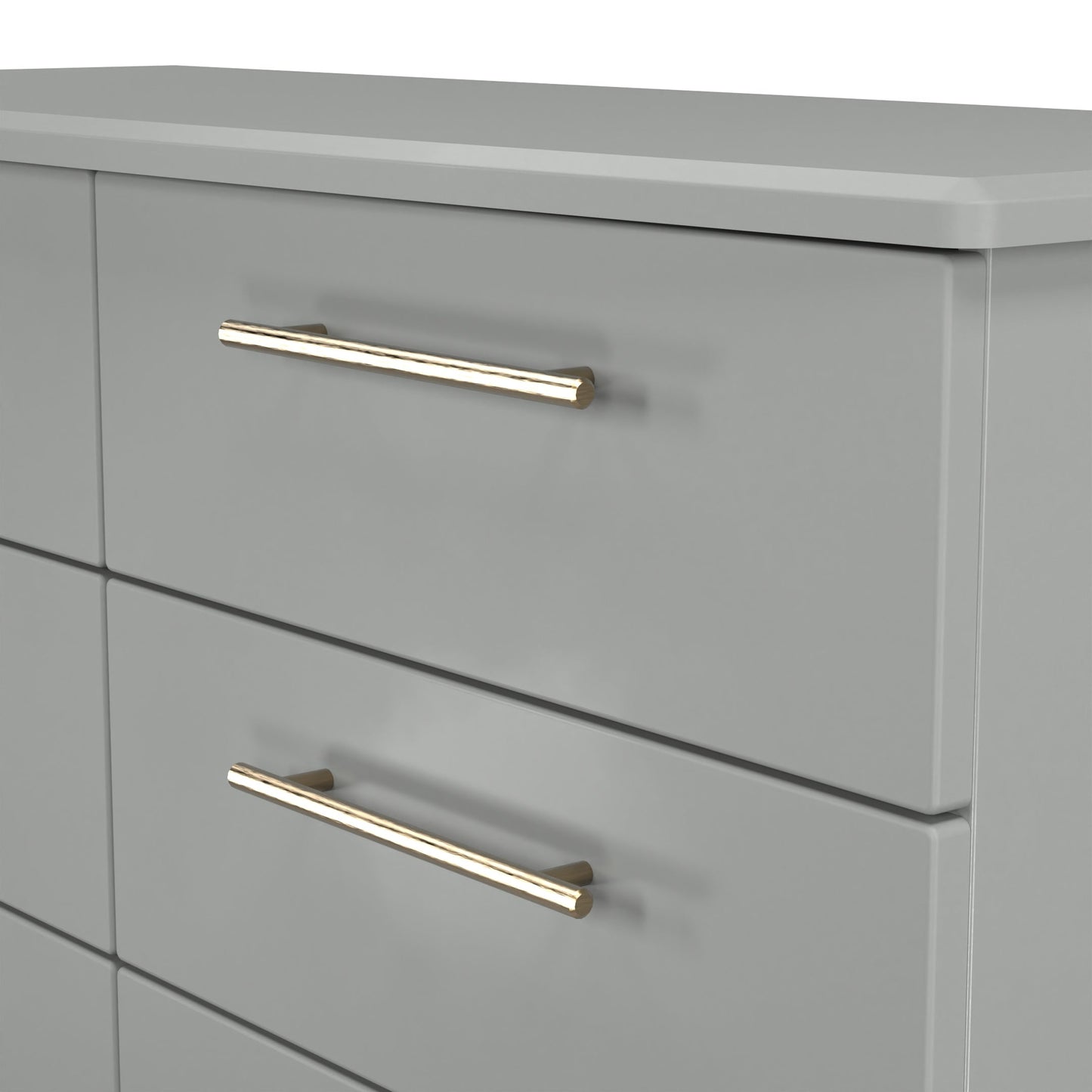Haworth Large Chest of Drawers Grey 6 Drawers 112cm