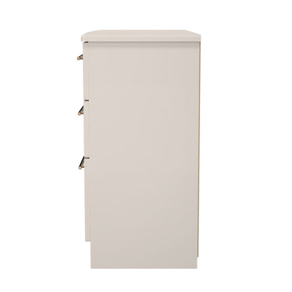 Haworth Large Chest of Drawers Off-White 6 Drawers 112cm