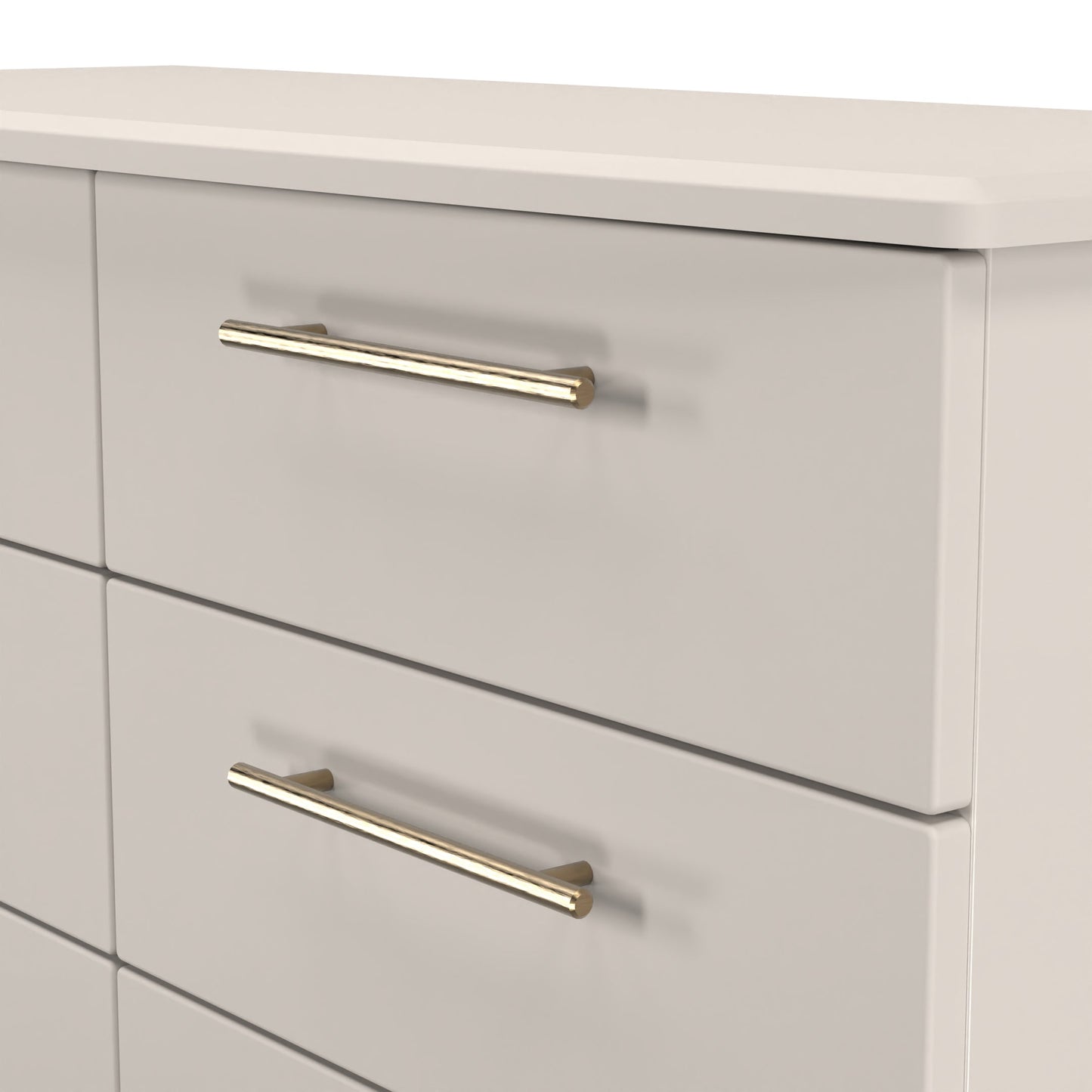 Haworth Large Chest of Drawers Off-White 6 Drawers 112cm