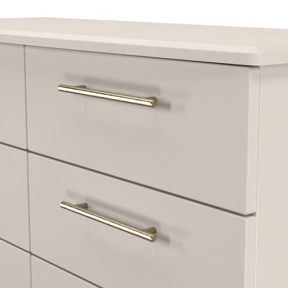 Haworth Large Chest of Drawers Off-White 6 Drawers 112cm