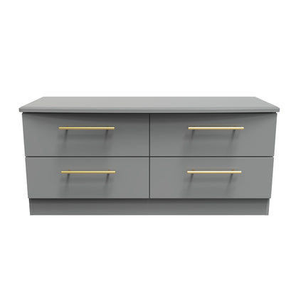 Haworth Large Chest of Drawers Grey 4 Drawers 112cm
