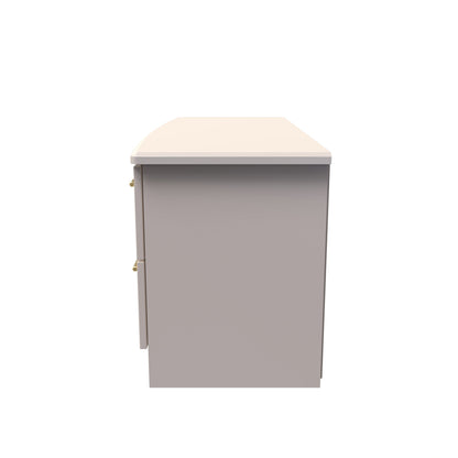Haworth Large Chest of Drawers Off-White 4 Drawers 112cm