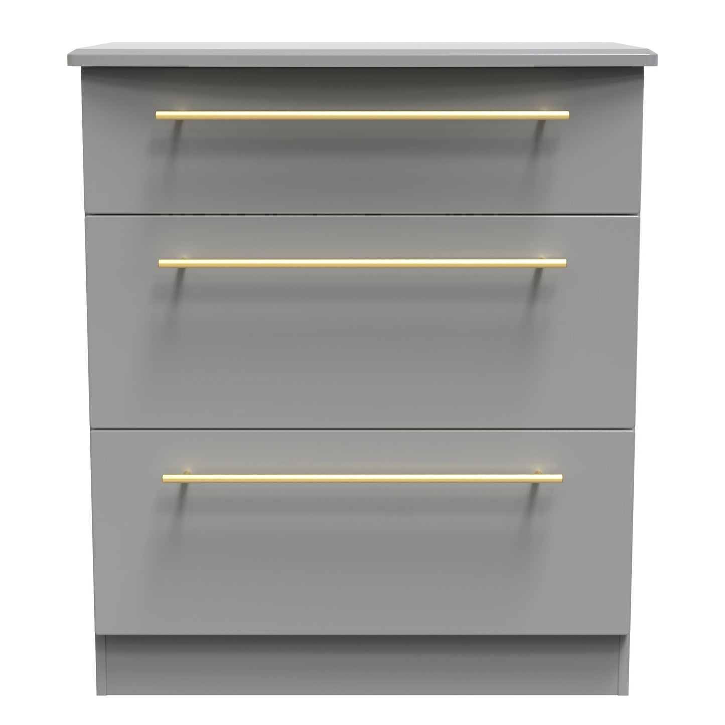 Haworth Chest of Drawers Grey 3 Drawers 42cm