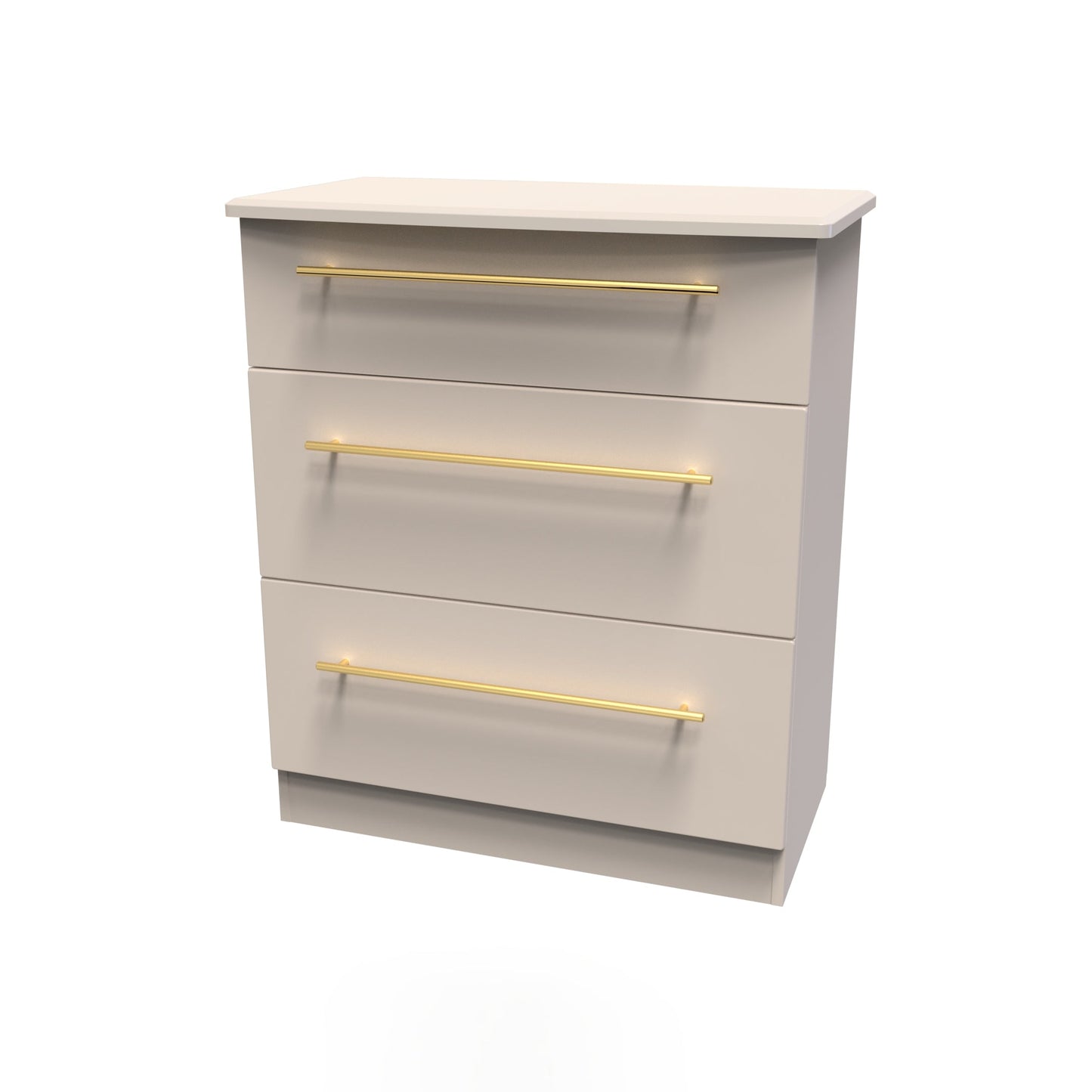 Haworth Chest of Drawers Off-White 3 Drawers 42cm