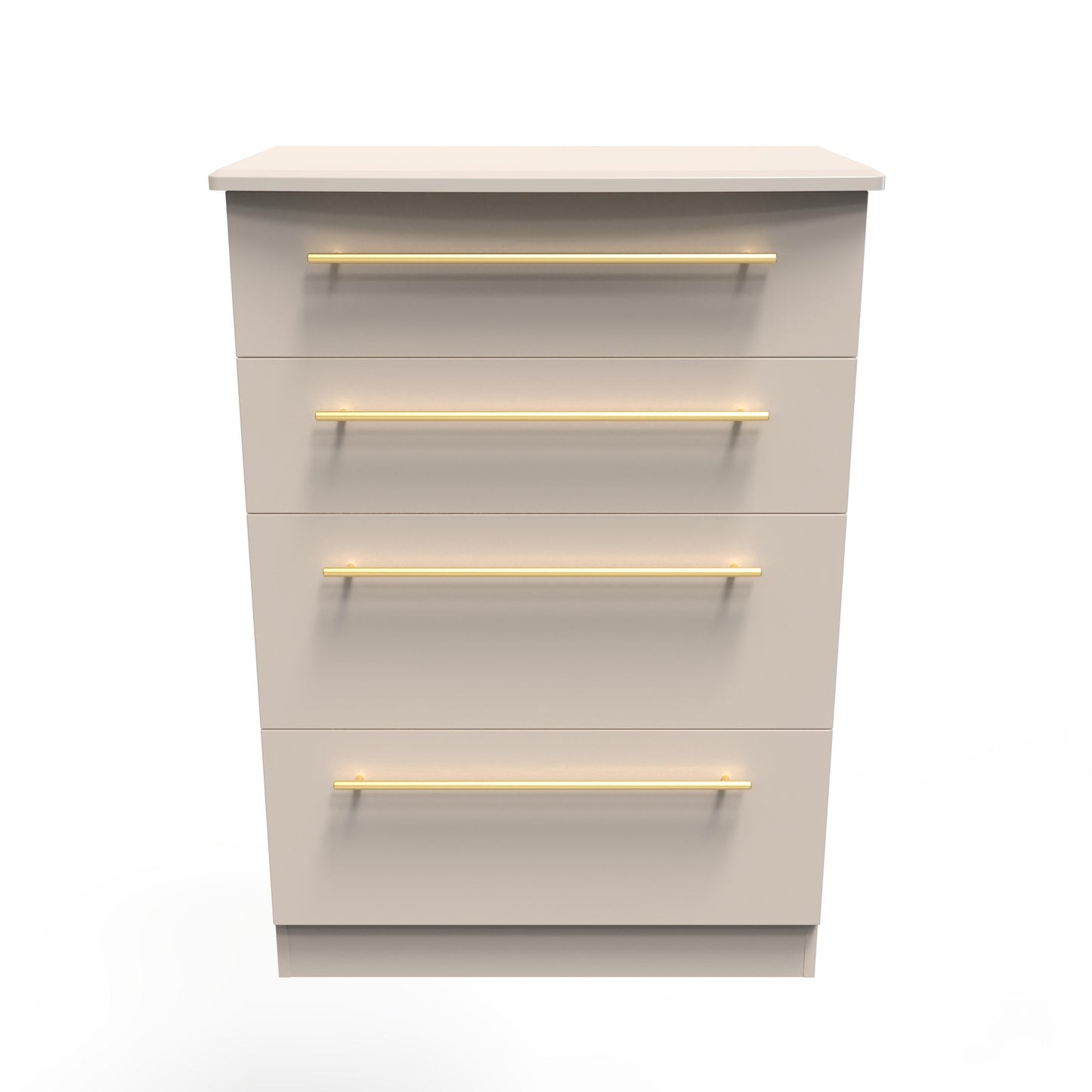 Haworth Tall Chest of Drawers Off-White 4 Drawers 108cm