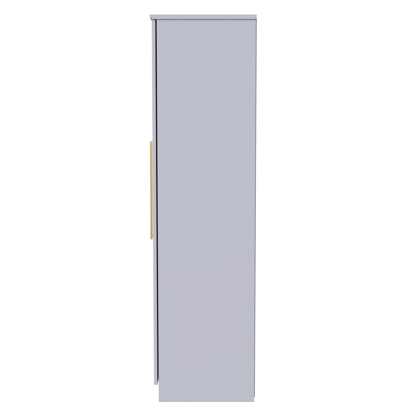 Haworth Tall Wardrobe White 2 Doors 1 Shelf 196cm