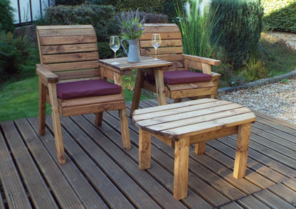 Scandinavian Redwood Garden Tete a Tete by Charles Taylor - 2 Seats Primary Image