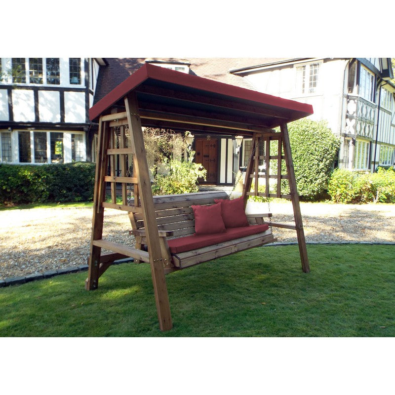 Dorset Garden Swing Seat 3 Seats Cushions