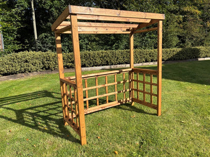 Scandinavian Redwood Garden BBQ Shelter by Charles Taylor Green