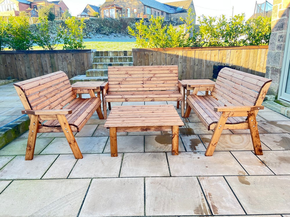 Balmoral Garden Furniture Set by Charles Taylor - 9 Seats
