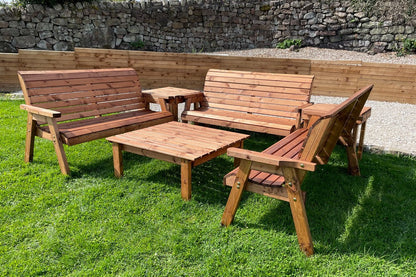 Balmoral Garden Furniture Set by Charles Taylor - 9 Seats