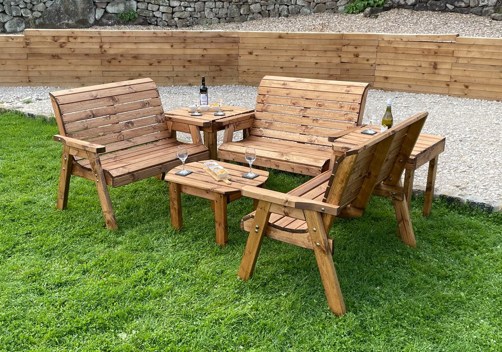Balmoral Garden Furniture Set by Charles Taylor - 5 Seats