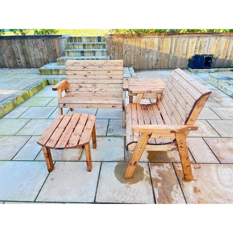 Burghley Garden Furniture Set 4 Seats