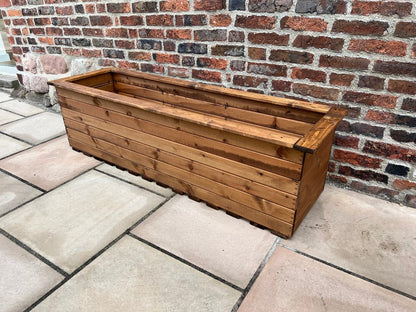 Willoughby Garden Trough Planter by Charles Taylor - 161cm
