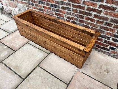 Willoughby Garden Trough Planter by Charles Taylor - 161cm