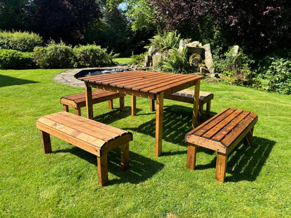 Knights Garden Patio Dining Set by Charles Taylor - 8 Seats