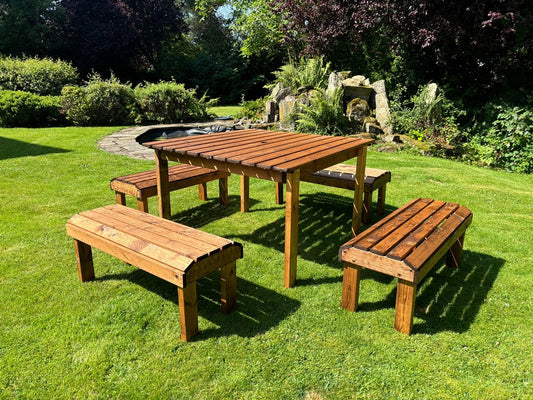 Knights Garden Patio Dining Set by Charles Taylor - 8 Seats