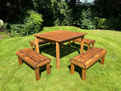 Knights Garden Patio Dining Set by Charles Taylor - 8 Seats