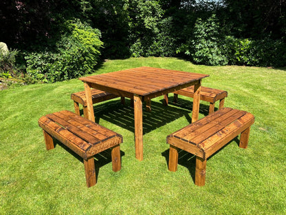 Knights Garden Patio Dining Set by Charles Taylor - 8 Seats