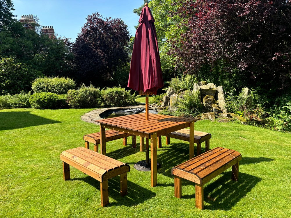 Knights Garden Patio Dining Set by Charles Taylor - 8 Seats