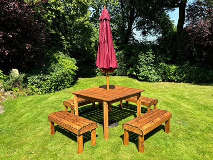 Knights Garden Patio Dining Set by Charles Taylor - 8 Seats