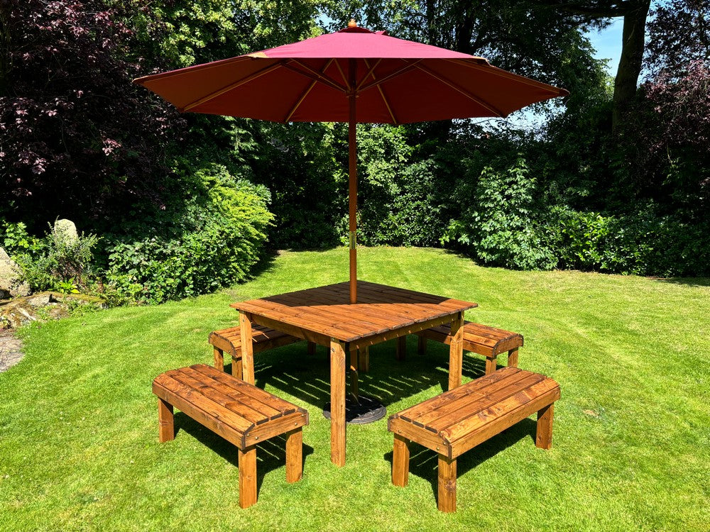 Knights Garden Patio Dining Set by Charles Taylor - 8 Seats