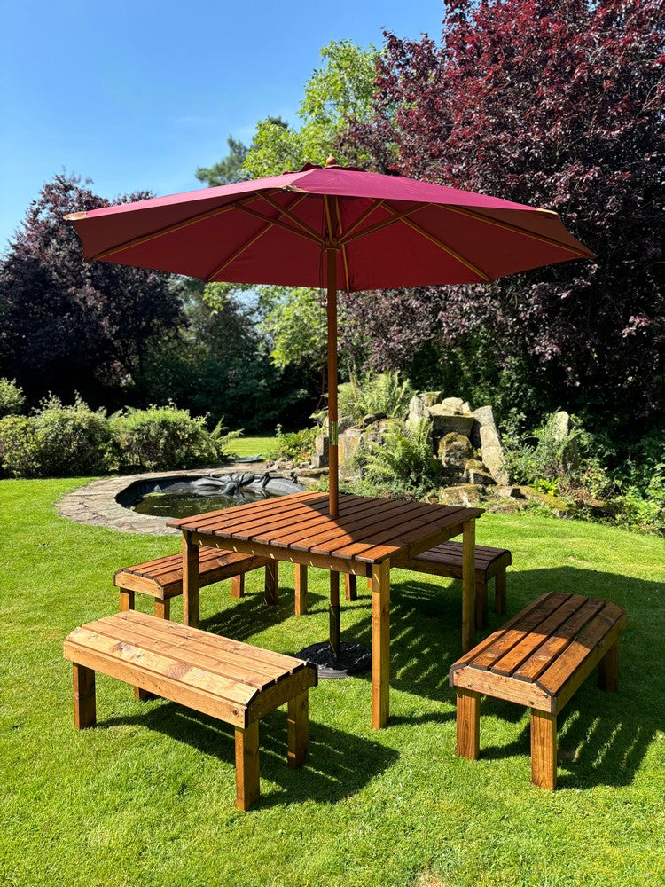Knights Garden Patio Dining Set by Charles Taylor - 8 Seats