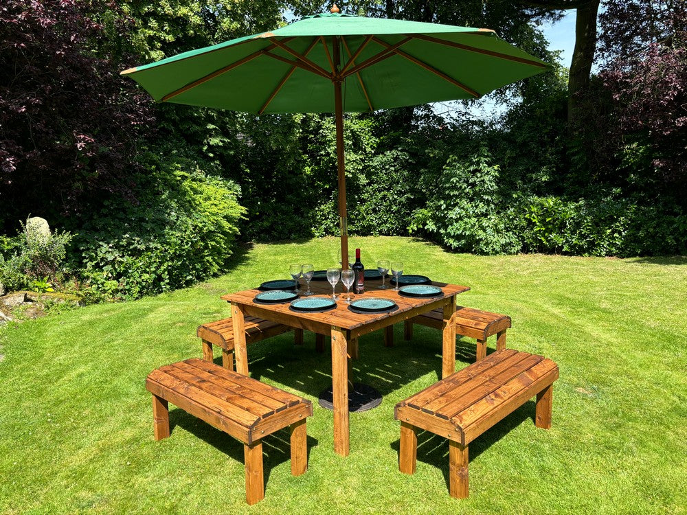 Knights Garden Patio Dining Set by Charles Taylor - 8 Seats