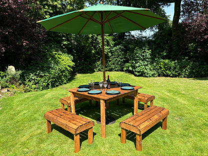 Knights Garden Patio Dining Set by Charles Taylor - 8 Seats