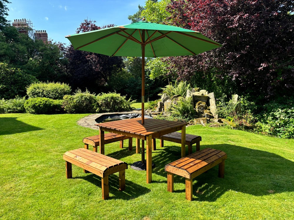 Knights Garden Patio Dining Set by Charles Taylor - 8 Seats