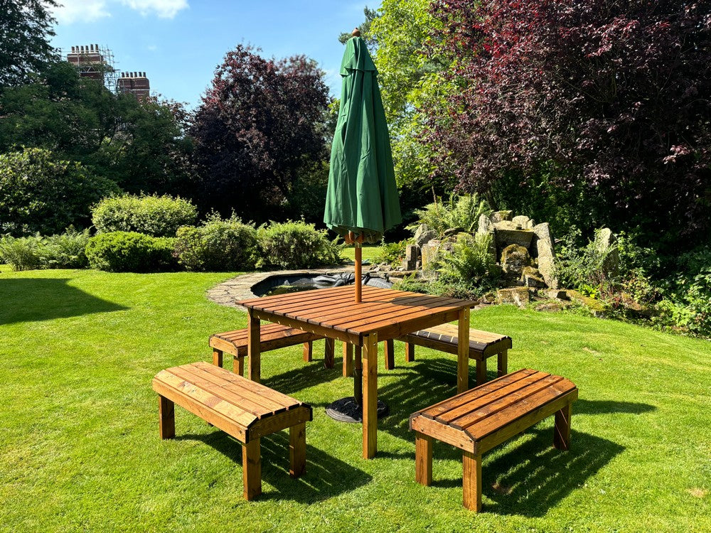 Knights Garden Patio Dining Set by Charles Taylor - 8 Seats