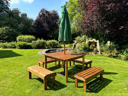 Knights Garden Patio Dining Set by Charles Taylor - 8 Seats