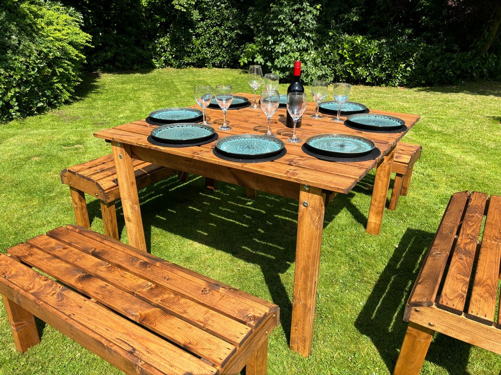 Knights Garden Patio Dining Set by Charles Taylor - 8 Seats