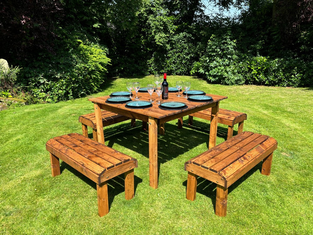 Knights Garden Patio Dining Set by Charles Taylor - 8 Seats