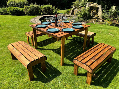 Knights Garden Patio Dining Set by Charles Taylor - 8 Seats