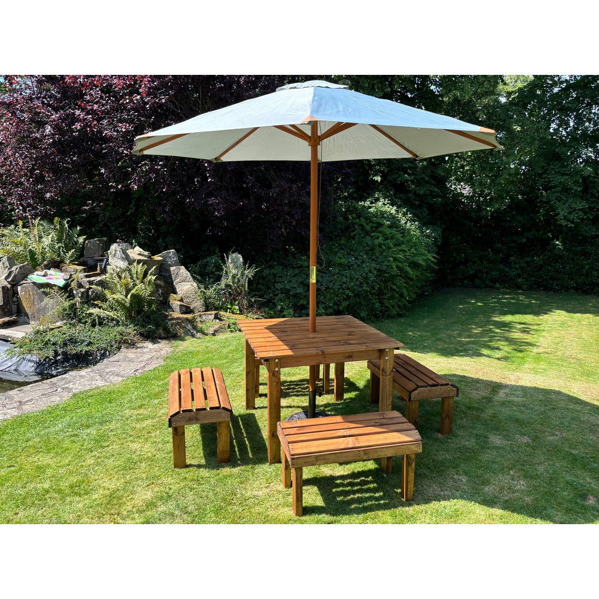 Knights Garden Patio Dining Set by Charles Taylor - 4 Seats