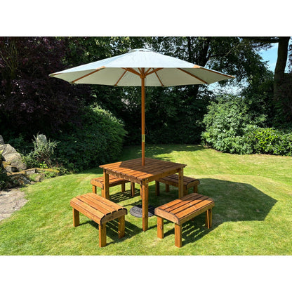 Knights Garden Patio Dining Set by Charles Taylor - 4 Seats