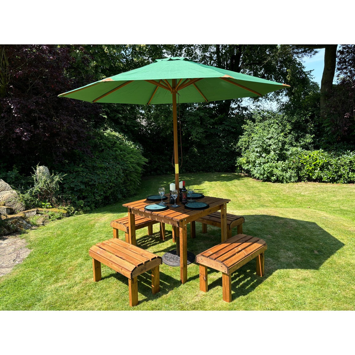 Knights Garden Patio Dining Set by Charles Taylor - 4 Seats