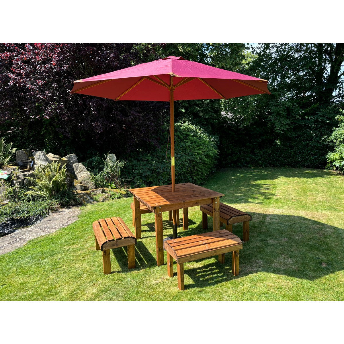 Knights Garden Patio Dining Set by Charles Taylor - 4 Seats