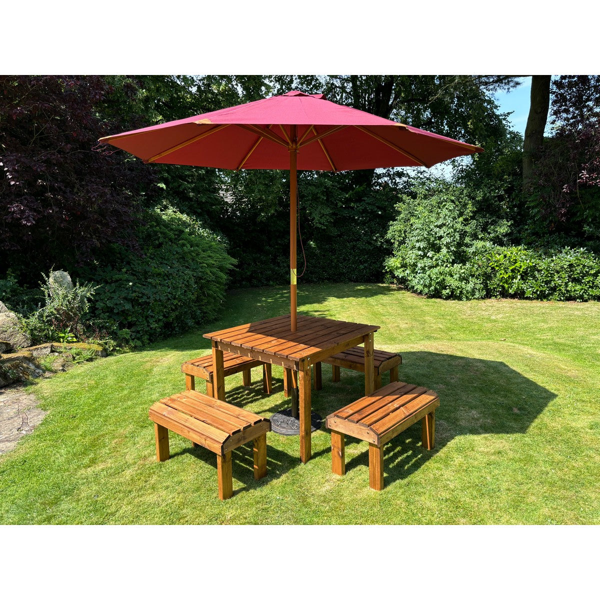 Knights Garden Patio Dining Set by Charles Taylor - 4 Seats