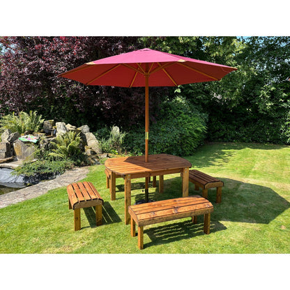 Knights Garden Patio Dining Set by Charles Taylor - 6 Seats