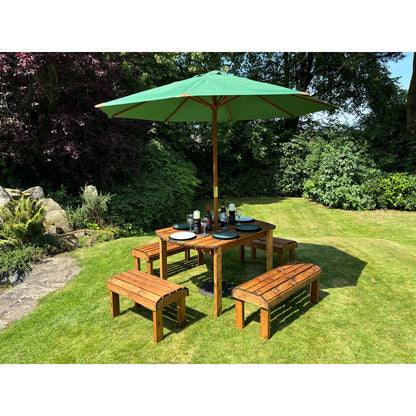 Knights Garden Patio Dining Set by Charles Taylor - 6 Seats