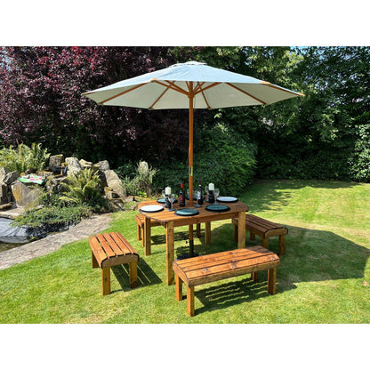 Knights Garden Patio Dining Set by Charles Taylor - 6 Seats