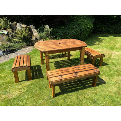 Knights Garden Patio Dining Set by Charles Taylor - 6 Seats