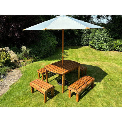 Knights Garden Patio Dining Set by Charles Taylor - 6 Seats